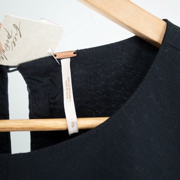 Free People Hope Dress Black | Small | NWT - Picture 6 of 12